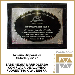 Placa grabada punta diamante