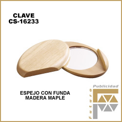 Espejo funda madera