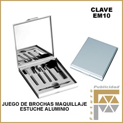 Brochas para Maquillaje con espejo