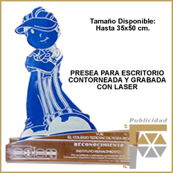 Presea acrilico